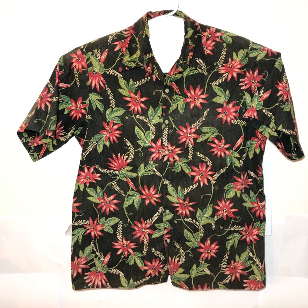 Vintage Reyn Spooner Aloha Hawaiian Shirt Red